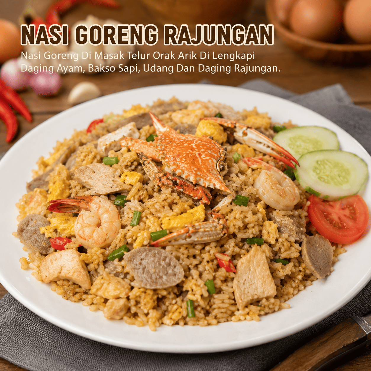Nasi Goreng Rajungan